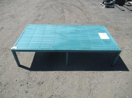 2025 89'' X 48'' X 19'' STEEL WORK TABLE (UNUSED)