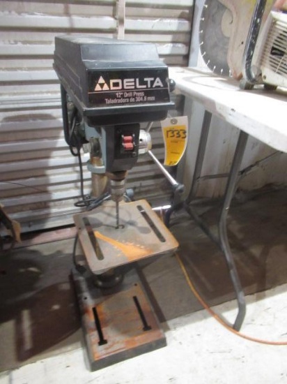 DELTA 12'' DRILL PRESS, 120V, SINGLE PHASE