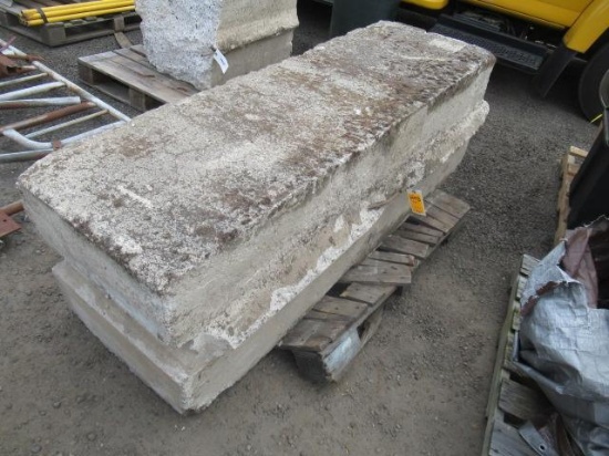 6' X 2' X 2' CONCRETE BARRIER BLOCK