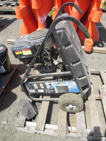 WESTERN HEMISPHERE 6.5OVA PORTABLE GAS GENERATOR, TECUMSEH 357CC ENGINE, 7500W PEAK POWER