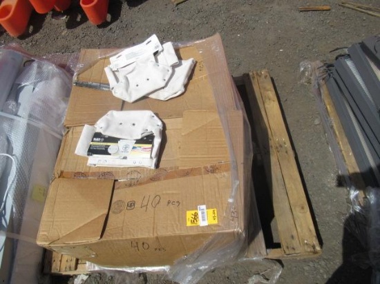 APPROX (80) KLEIN TOOLS BULL PINS & BOLT BAG W/ HOLES (UNUSED)