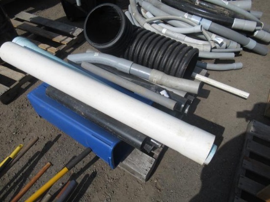 ASSORTED PVC PIPING