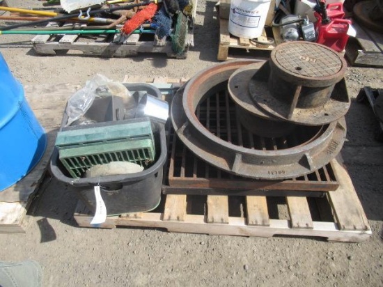 WATER LINE, SEWAGE DRAIN, & ASSORTED RISERS