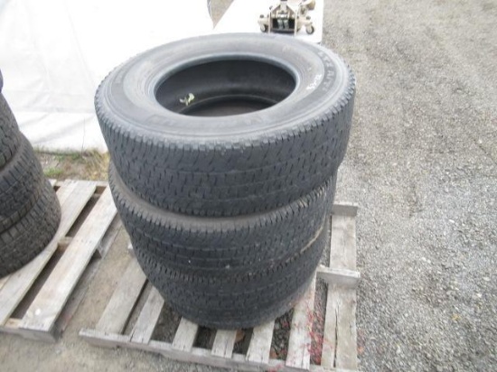 (4) MICHELIN LTX AT LT257/70R18 TIRES