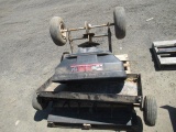 AGRIFAB TOW BEHIND SEED SPREADER & 40'' TOW BEHIND AERATOR