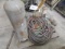 ASSORTED ELECTRICAL CORDS & AIR TANKS