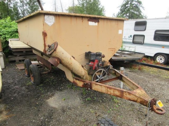 88'' X 12' TANDEM AXLE FEED SPREADER, *NON - TITLED UNIT OFFROAD USE ONLY