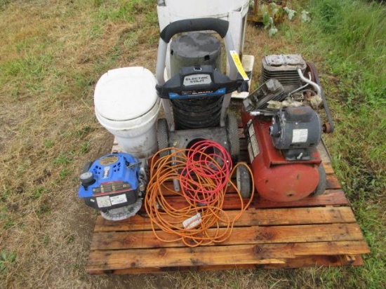 SUBARU PRESSURE WASHER, SEARS AIR COMPRESSOR *PARTS ONLY