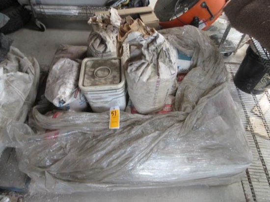 ASSORTED SODA BLASTING MATERIAL