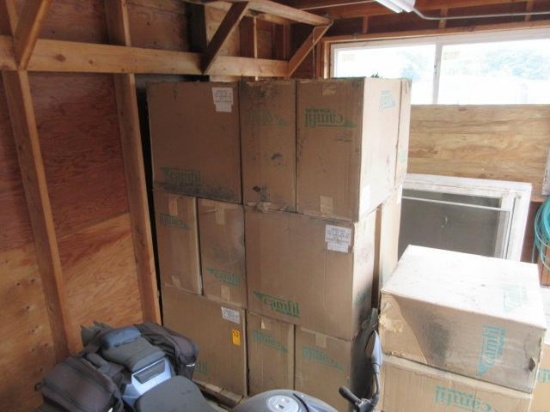 (23) BOXES CAMFIL FARR ABSOLUTE 12XT-24 FILTERS W/ (30) METAL FRAMES