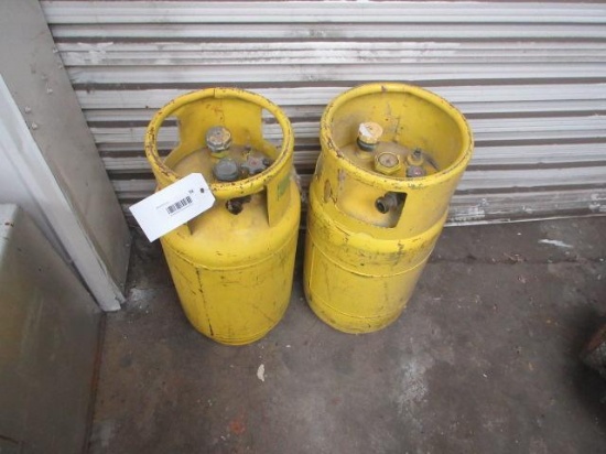 (2) EQUIPMENT PROPANE TANKS