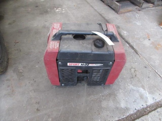 COLEMAN POWERMATE SPORT 1600 GENERATOR