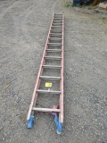 COLUMBIA 30' FIBERGLASS EXTENSION LADDER