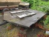 2005 YACHT CLUB 10' SINGLE AXLE SNOWMOBILE TRAILER