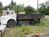 1981 FORD C8000 14' FLATBED DUMP *RUNNING CONDITION UNKNOWN