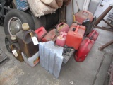 ASSORTED GAS CANS