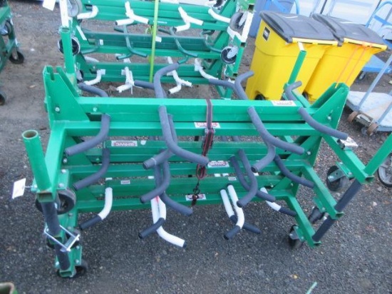 Master Bundle Rack Greenlee Rack (3) GREENLEE 33'' X 57'' ROLLING CONDUIT/PIPE RACKS | Industrial ...