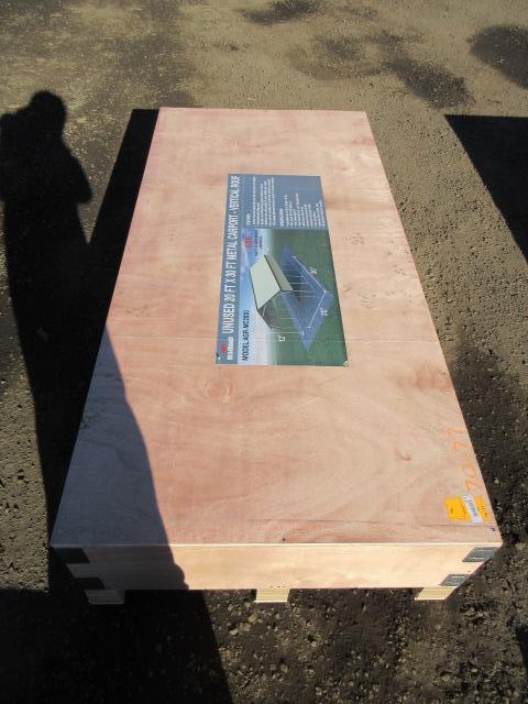 2026 RHINO AGR-MC2030 20' X 30' METAL CARPORT, | Proxibid