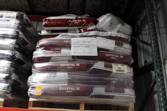 PALLET OF GREAT WESTERN MALTING CRYSTAL 15 MALT