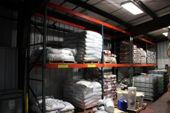 PALLET RACKING - (6) UPRIGHTS & (16) CROSSARMS