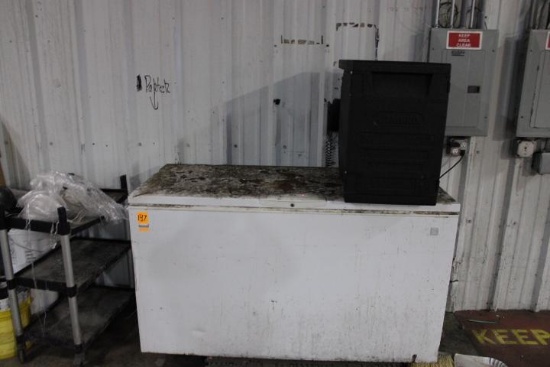 KENMORE FREEZER W/CONTENTS