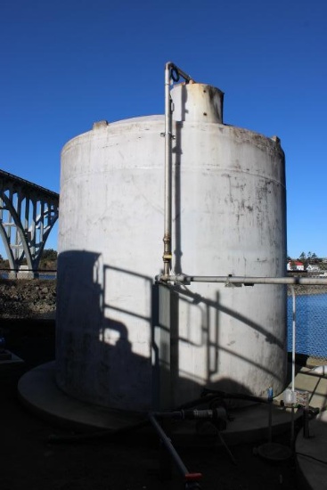 UNKNOWN CAPACITY POLY STORAGE TANK
