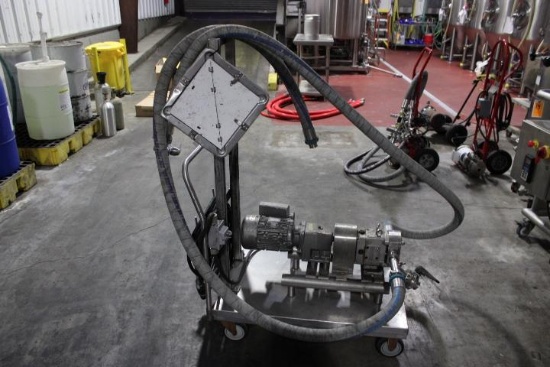 ELECTRIC LIQUID TRANSFER PUMP W/CART, 115/230V