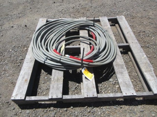 100' Pressure Washer Extension Hose & 50' Pressure Flex 4200 3/8, 6000 Psi Hose