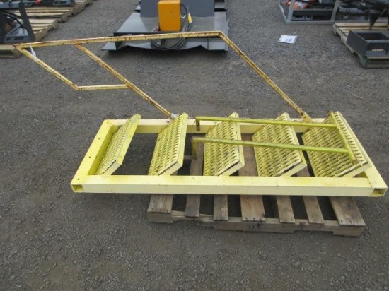 6' Steel Staircase W/ Rail