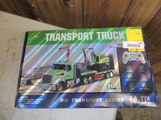 Sino Remote Control Transport Truck & Excavator Combo (Unused)