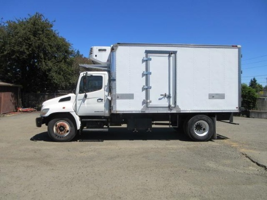 2007 Hino 268 Refrigerated Box Truck