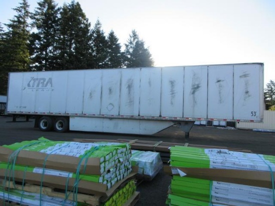 2013 HYUNDAI TRANSLEAD VC2530152-JRS 53' TANDEM AXLE DRY VAN TRAILER