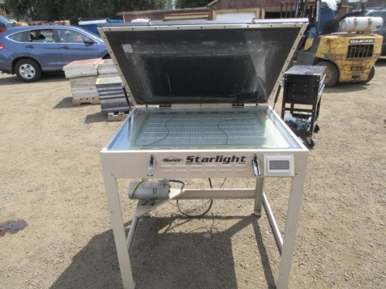 M & R NUARC STARLIGHT 2331 UV LED SCREEN EXPOSURE UNIT, 110V SINGLE PHASE, MODEL # SL23311016A, S...