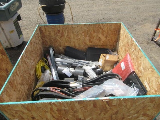 ASSORTED NEW FLYER BUS/CUMMINS ENGINE PARTS & ELECTRICAL (UNUSED)