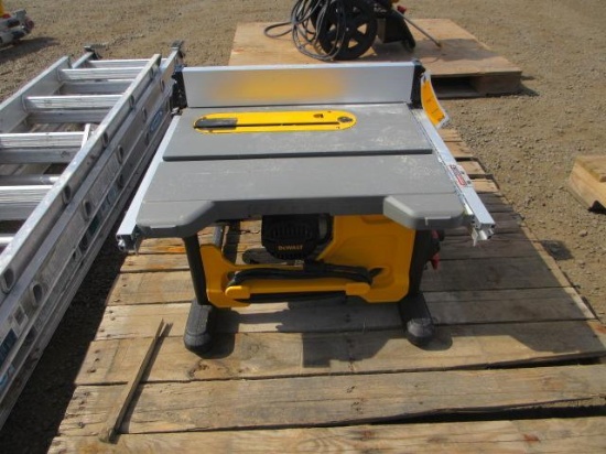 DEWALT DWE7485 8 1/4'' TABLE SAW W/ PRECISION FENCE