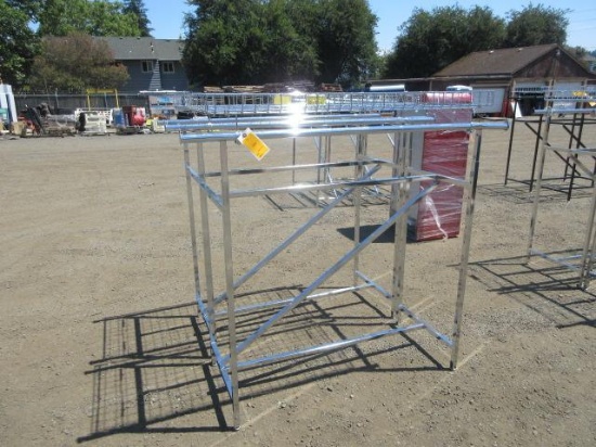 (2) 49'' X 22'' ADJUSTABLE CLOTHING RACKS
