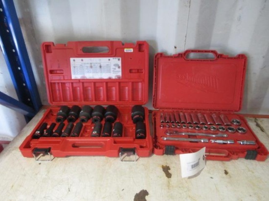 MILWAUKEE SOCKET SET & MILWAUKEE SOCKET KIT