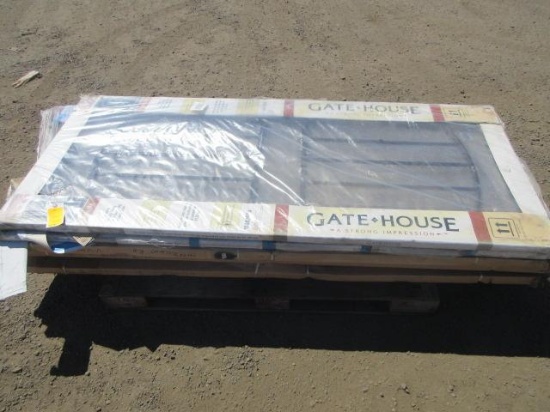 (6) 32'' WIDE GATE HOUSE STEEL SECURITY SCREEN DOORS