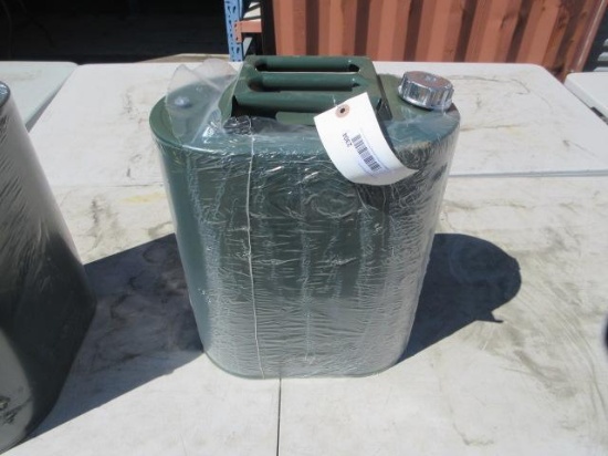 STEEL GAS CAN (UNUSED)