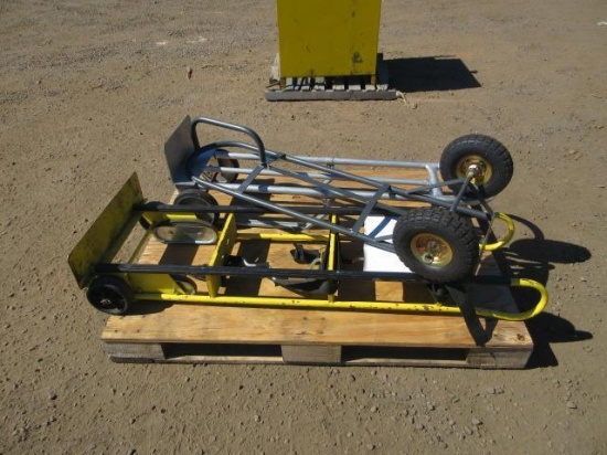 (2) HAND TRUCKS & FURNITURE TRUCK