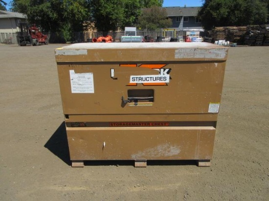 60'' X 31'' X 50'' KNAACK BOX W/ FORK POCKETS