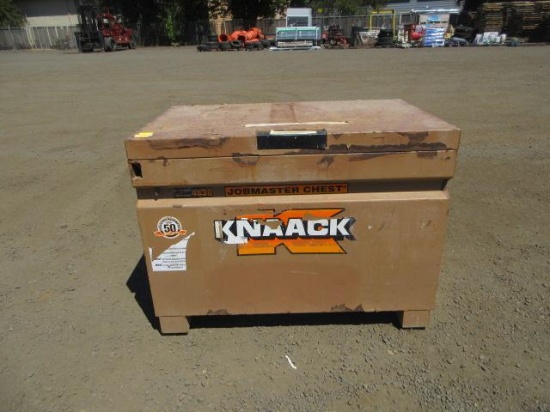 60'' X 31'' X 35'' KNAACK BOX W/ FORK POCKETS
