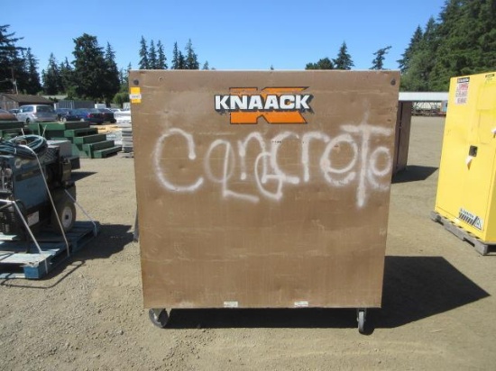5' X 31'' X 65'' KNAACK BOX ON CASTERS
