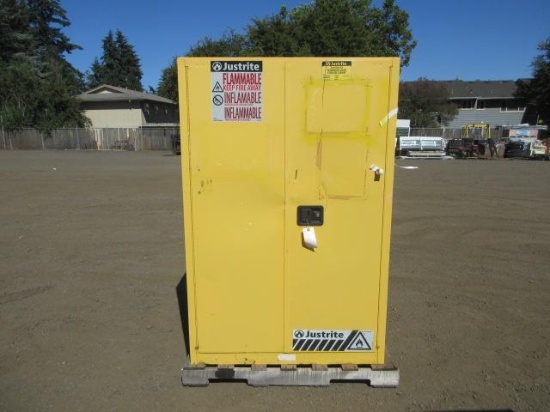 18'' X 43'' X 65'' JUST RITE FLAMMABLE STORAGE CABINET