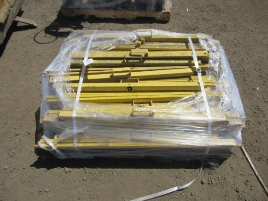 APPROX (45) SINGLE STANCHIONS GUARDIAN FALL PROTECTION, MODEL # 15225