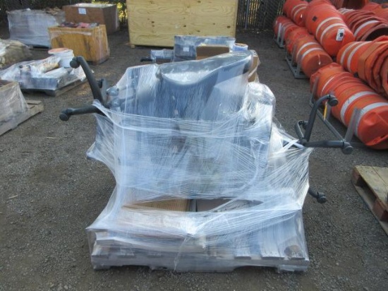 ASSORTED OFFICE CHAIRS & SUPPLIES