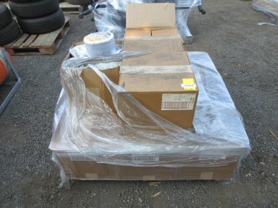 (12) BOXES OF 4'' FLEECE-TOP TAPE