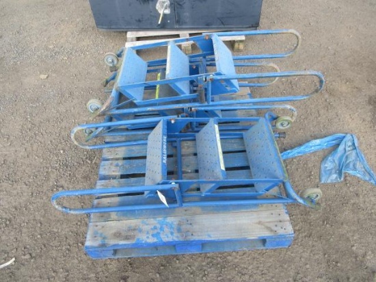 (3) BALLYMORE 3-STEP LADDERS