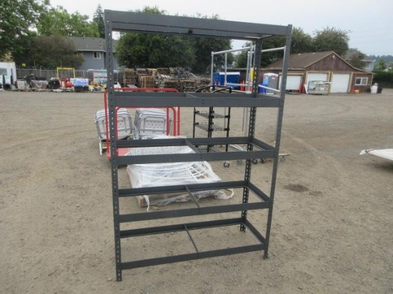 48'' X 18'' X 72'' METAL STORAGE RACK