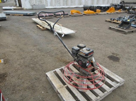 32'' GAS WALK-BEHIND POWER TROWEL, LONCIN 196CC ENGINE